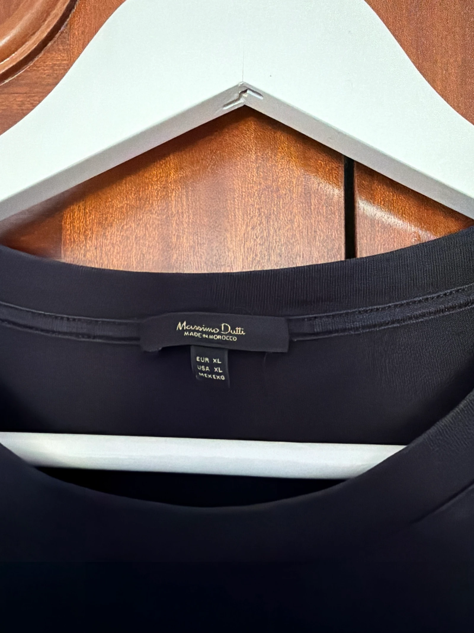 Camiseta preta Massimo Dutti – photo 3